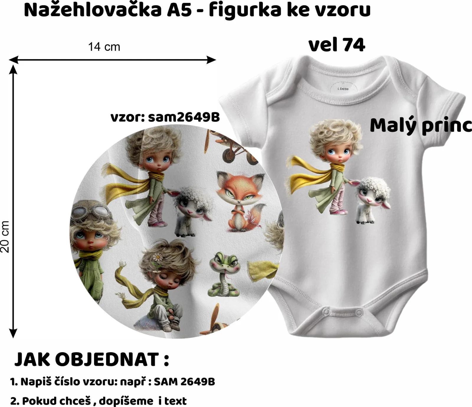 vlastní nažehlovačky, nažehlovací obrázky na přání mavatex