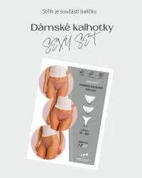 Elektronický střih - Dámské kalhotky BRAZILKY Mavatex Elektronický střih - Dámské kalhotky BRAZILKY Mavatex