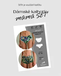 Papírový střih - Dámské kalhotky KLASIK Mavatex Papírový střih - Dámské kalhotky KLASIK Mavatex