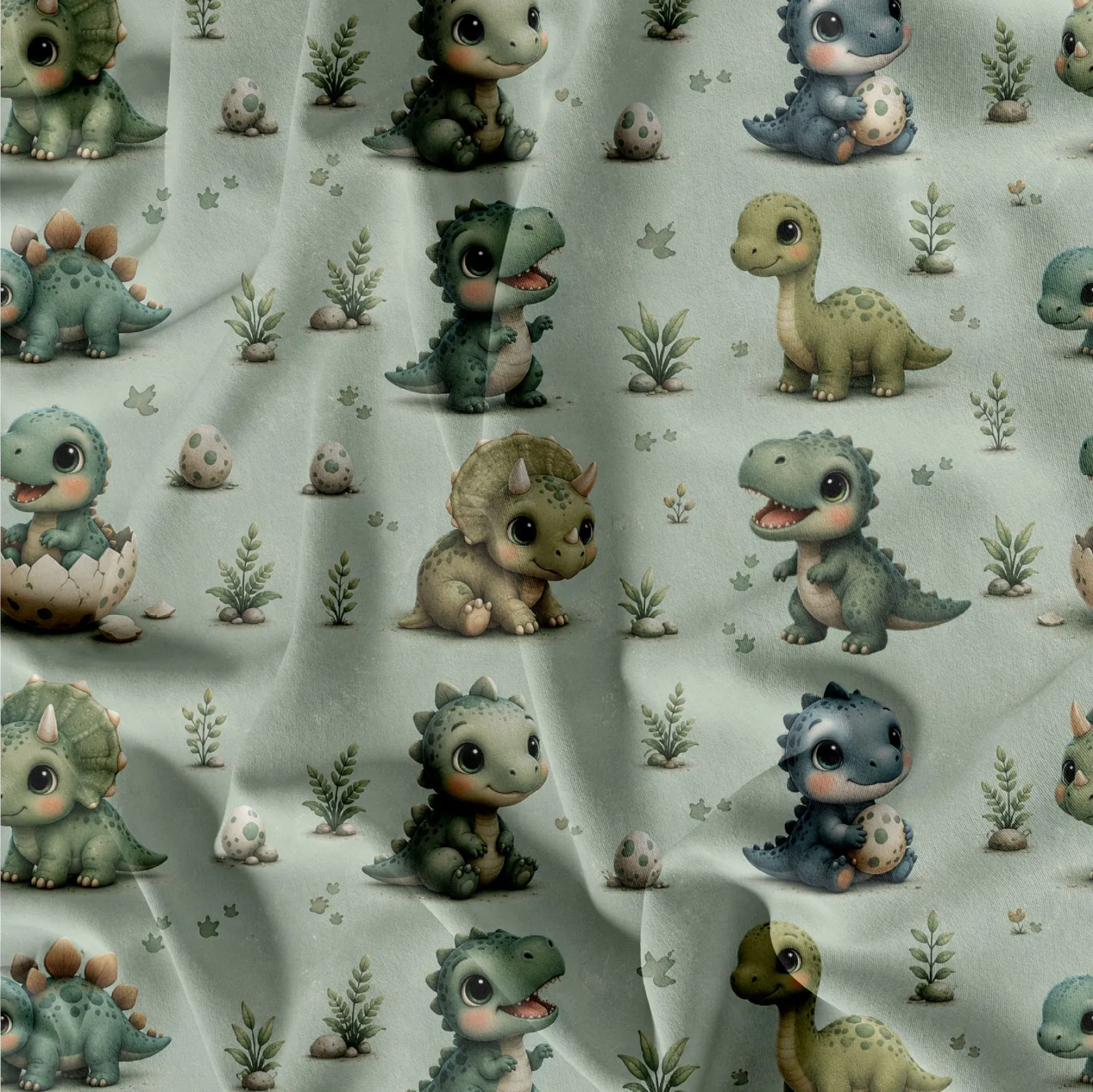 úplet dinosaurus mavaga design