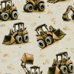SAM2832B (Béžové bagry - materiálové varianty    )