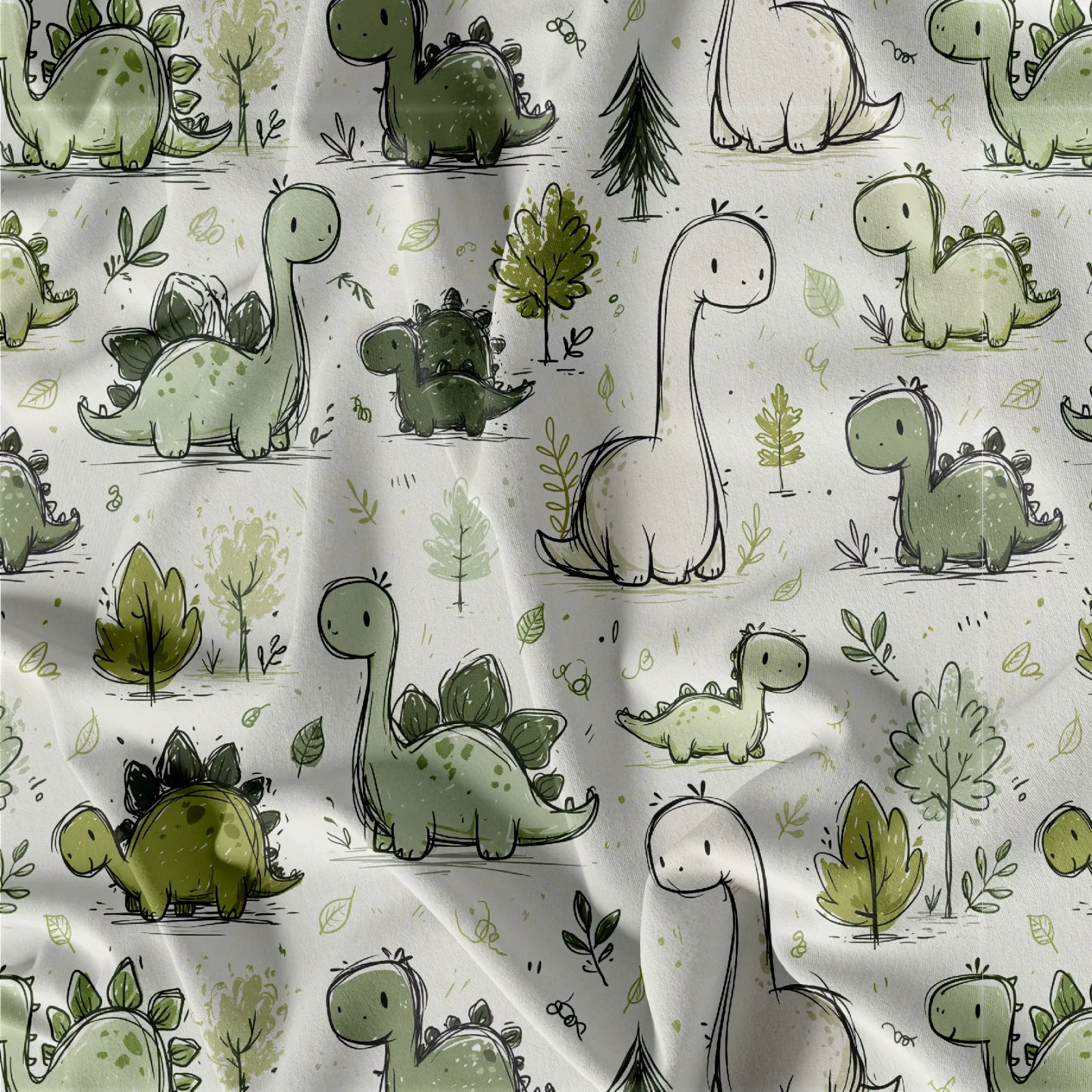 úplet dinosaurus mavaga design