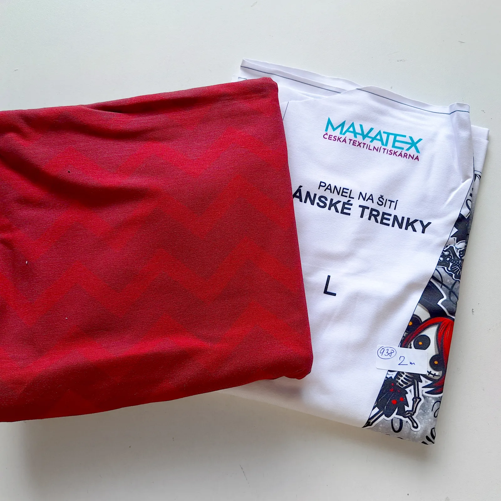 BALÍČEK mix bavlněný úplet - 2. jakost - 2m vyrobeno v EU