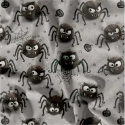 Látka na halloween -  pavouci- | Bela- polyesterový úplet, Torino -úplet funkční, MILKY -úplet funkční, FERRA -úplet, Lycra, PUSH UP LYCRA/ plavkovina, Garzato- počesaný funkční úplet, Termo lycra počesaná, DOLOMITY -počesaný 250 gsm, Softshell zimní 320 gsm, Softshell LETNÍ NEPRUŽNÝ, Softshell ZIMNÍ PRUŽNÝ 220 gsm, Softshell letní pružný 220gsm, Softshell jarní 285 gsm, Softshell BERÁNEK, Kočárkovina, Micropeach -tkanina 100 % pes, Silver pružné plátno, X-BAVLNĚNÝ SATÉN, BAVLNĚNÝ úplet LORA 180, Bavlněná teplákovina LORA 250 gsm, BAVLNĚNÝ úplet MIRA 230, Mušelín, SILKY, Venezie úplet, Satén úpletový Valentino  PES+el., Microplyš pružný