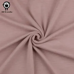 merino úplet levně - vlněný úplet růžový
