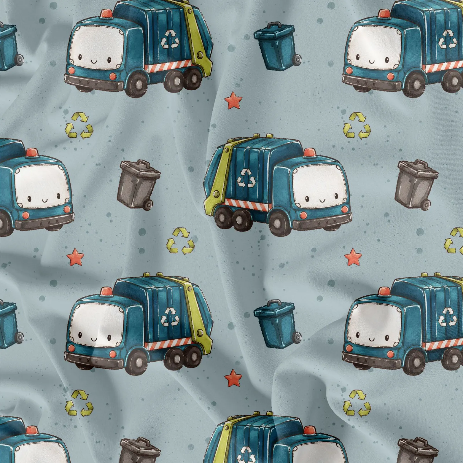 popeláři- vzor k tisku na úplet, teplákovinu, softshell a další mavaga design