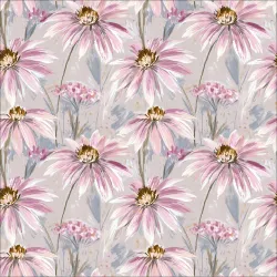 Vzor na látku s květinovým motivem echinacea | Bela- polyesterový úplet, Torino -úplet funkční, MILKY -úplet funkční, FERRA -úplet, Lycra, PUSH UP LYCRA/ plavkovina, Garzato- počesaný funkční úplet, Termo lycra počesaná, DOLOMITY -počesaný 250 gsm, Softshell zimní 320 gsm, Softshell LETNÍ NEPRUŽNÝ, Softshell ZIMNÍ PRUŽNÝ 220 gsm, Softshell letní pružný 220gsm, Softshell jarní 285 gsm, Softshell BERÁNEK, Kočárkovina, Micropeach -tkanina 100 % pes, BAVLNĚNÝ SATÉN, Silver pružné plátno, BAVLNĚNÝ úplet LORA 180, Bavlněná teplákovina LORA 250 gsm, BAVLNĚNÝ úplet MIRA 230, SILKY, Satén polyester - PRUŽNÝ -úplet, Venezie úplet, Satén úpletový Valentino  PES+el., Microplyš pružný