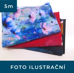 SILKY - výrobní nepovedenec - 5m (náhodný výběr)