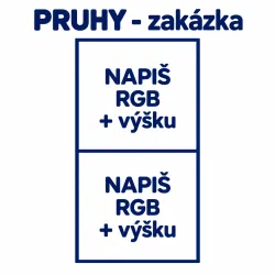 VLASTNÍ PRUHY NA ZAKÁZKU- materiálové varianty -VELIKOST LZE ZMĚNIT NA ZAKÁZKU | Bela- polyesterový úplet, Torino -úplet funkční, MILKY -úplet funkční, FERRA -úplet, Lycra, PUSH UP LYCRA/ plavkovina, Garzato- počesaný funkční úplet, Termo lycra počesaná, DOLOMITY -počesaný 250 gsm, Softshell zimní 320 gsm, Softshell LETNÍ NEPRUŽNÝ, Softshell ZIMNÍ PRUŽNÝ 220 gsm, Softshell letní pružný 220gsm, Softshell jarní 285 gsm, Softshell BERÁNEK, Kočárkovina, Micropeach -tkanina 100 % pes, Silver pružné plátno, SILKY, Venezie úplet, Satén úpletový Valentino  PES+el., Microplyš pružný