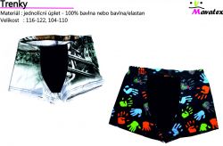 Papírový stříh -Trenky- boxerky- návod na ušití trenek Mavatex