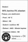 Prací štítky- vlastní desen