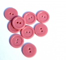Knoflík plastový 2 cm růžový