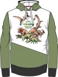 Panel triko/mikina/taška - dinosaurus 36 | BAVLNĚNÝ SATÉN panel, Teplákovina panel, Úplet panel