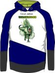Panel triko/mikina/taška - zelený dinosaurus - text na přání vyrobeno v EU