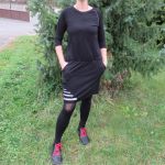 Papírový střih - Dámské šaty přestřižené -dvoudílné RAGLAN-IVANA Mavatex
