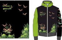 Přední Softshell panel- přechodový ( zimní+letní) - dinosaurové