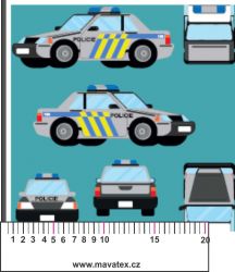 Policejní auta-materiálové varianty mavaga design