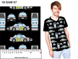 Policejní auta-materiálové varianty mavaga design