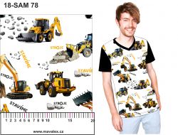 Žluté nakladače na army-materiálové varianty mavaga design Žluté nakladače na army-materiálové varianty mavaga design