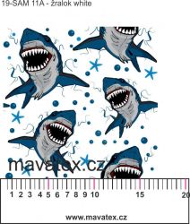 Žraloci +barevné varianty-materiálové varianty mavaga design