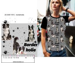 Border kolie na šedé -materiálové varianty mavaga design