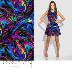 Modrý mix-materiálové varianty mavaga design Modrý mix-materiálové varianty mavaga design
