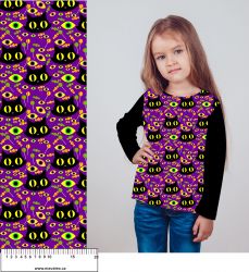 Helloween na fialové -materiálové varianty mavaga design