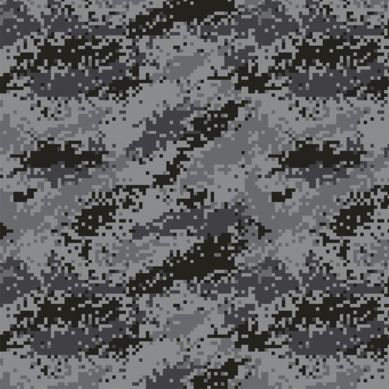 Kamufláž atyp šedá-materiálové varianty mavaga design