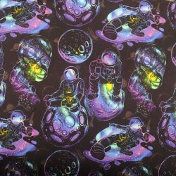 Teplákovina astronautové - digitální tisk vyrobeno v Turecku