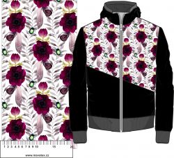 Boho květy 3- materiálové varianty mavaga design