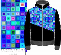Barevné čtverece- materiálové varianty mavaga design