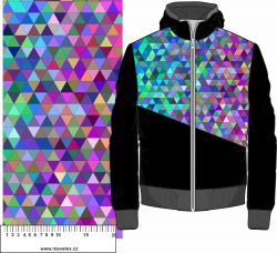 Barevné trojúhelníky- materiálové varianty mavaga design