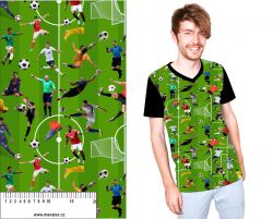 Fotbal -zelené hřiště-materiálové varianty mavaga design