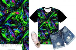 Barevný mix-ZELENÁ materiálové varianty mavaga design