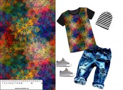 Zlaté mandaly (imitace zlata) - zlatá- materiálové varianty mavaga design