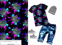 Kočka šklíba-růžová-materiálové varianty mavaga design