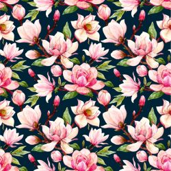Magnolie na tmavé-materiálové varianty mavaga design