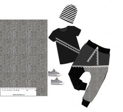 Rybí kost šedá- materiálové varianty mavaga design
