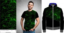 IT technik zelená -materiálové varianty | Bela- polyesterový úplet, Funkční úplet TORINO 140 gsm, funkční úplet MILKY, FERRA -úplet, LYCRA 200, Garzato- počesaný funkční úplet, DOLOMITY -počesaný 250 gsm, Softshell zimní 320 gsm, Softshell ZIMNÍ PRUŽNÝ 220 gsm, Softshell letní pružný 220gsm, Kočárkovina, Micropeach -tkanina 100 % pes, Silver pružné plátno, Microplyš pružný