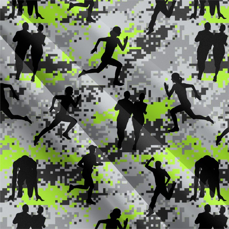 Běh kamu lime - materiálálové varianty mavaga design