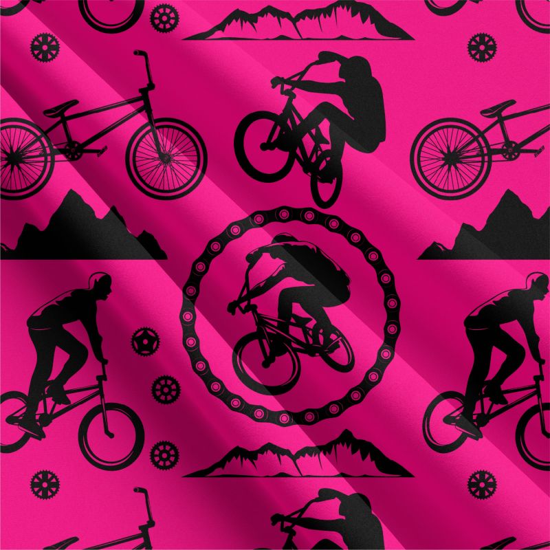 Cyklistika malinová- materiálálové varianty mavaga design