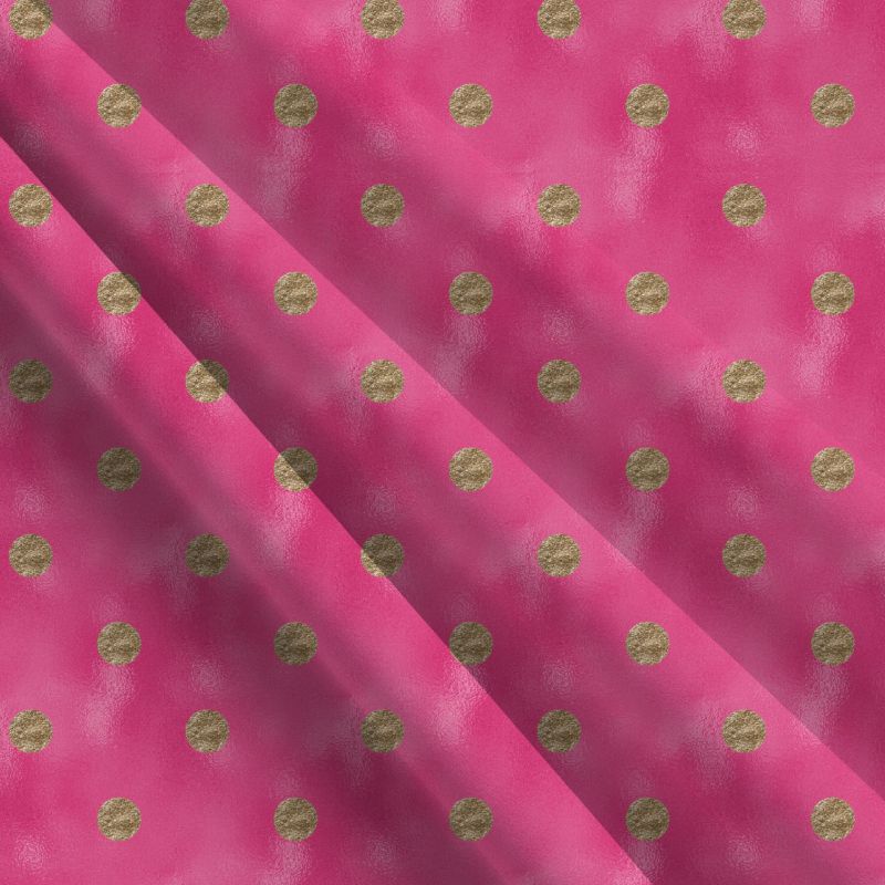 Zlaté puntíky na malinovém skle (imitace zlata) -materiálové varianty mavaga design