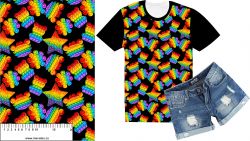 POP IT !! černá -materiálové varianty mavaga design
