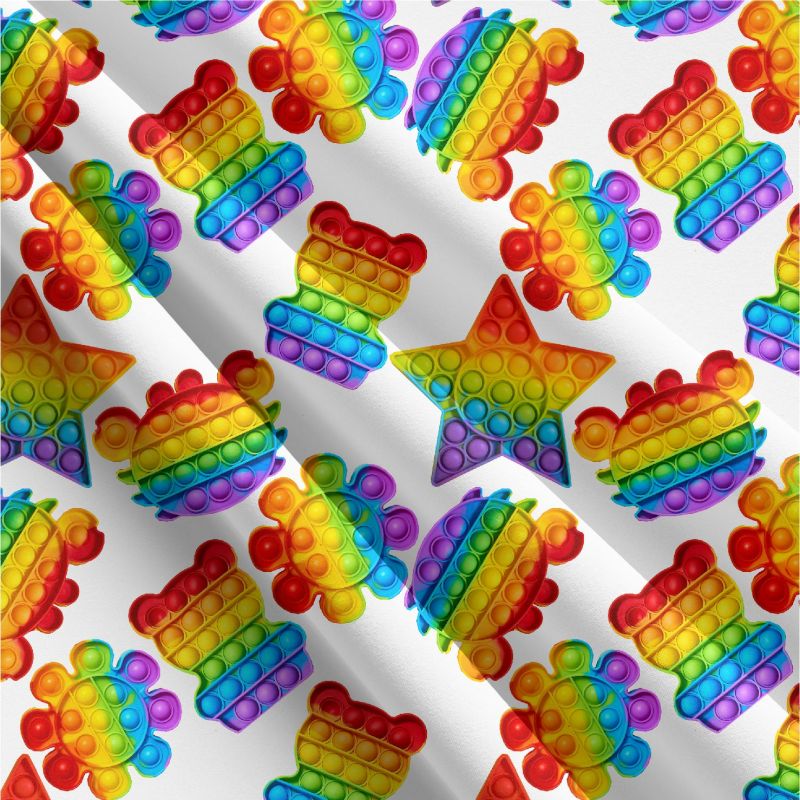 POP IT !! bílá -materiálové varianty mavaga design