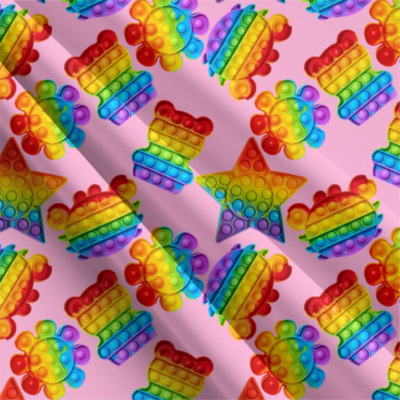 POP IT !! růžová -materiálové varianty mavaga design