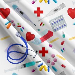 Reálný medical bílá -materiálové varianty mavaga design