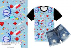 Reálný medical modrá -materiálové varianty mavaga design