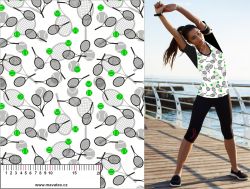 Tenis černo-bílá podkreslené- materiálové varianty mavaga design
