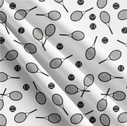 Tenis černo-bílá- materiálové varianty mavaga design