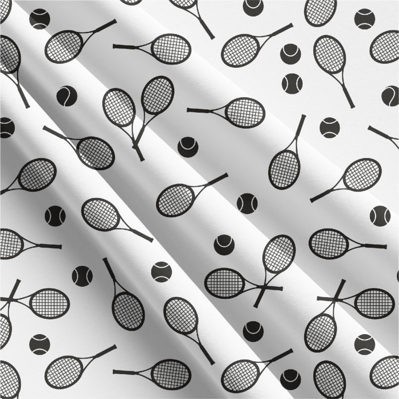 Tenis černo-bílá- materiálové varianty mavaga design